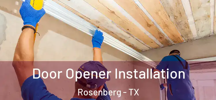 Door Opener Installation Rosenberg - TX