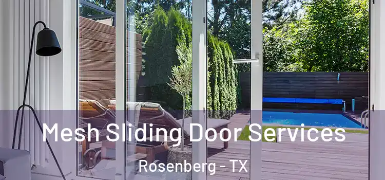 Mesh Sliding Door Services Rosenberg - TX