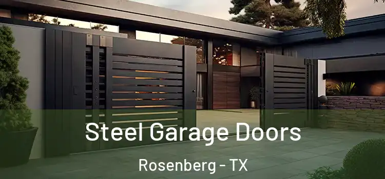 Steel Garage Doors Rosenberg - TX